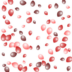 Background with Colorful balloons. Simple Feminine Pattern for Card, Invitation, Print. Trendy Decoration with Beautiful balloons. 