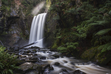 hopetoun falls in Grat Otway National park