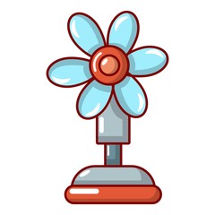 Ventilator icon, cartoon style.