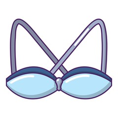 Brassiere sexy icon, cartoon style
