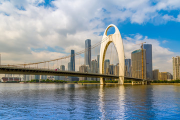 Urban bridge architectural landscape