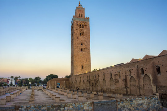Moschee Koutubia in Marrakesch