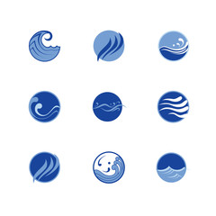 water logos design