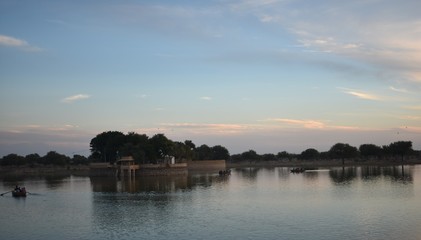 blue sky with clouds
