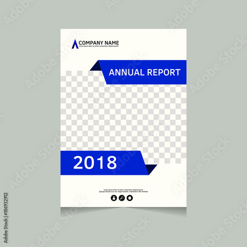 report front page template