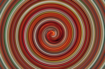 Digital art Spiral of colors