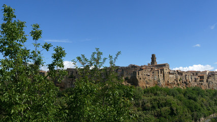 Panorama di Pitigliano