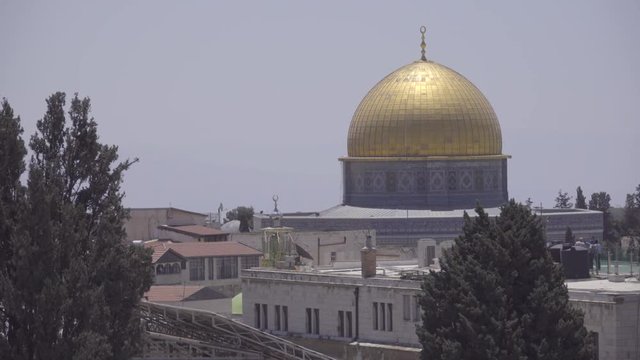 Close view of Dome of the Rock