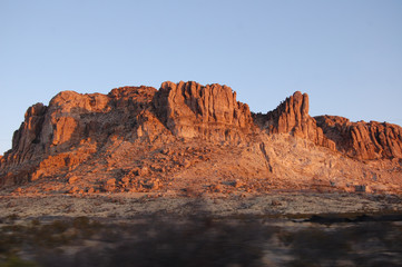Fototapeta na wymiar New Mexico Mountain Scene