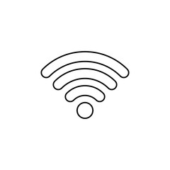 Wifi connection signal vector icon