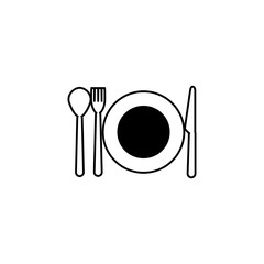 cutlery vektor icon