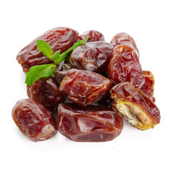 date fruit isolated on white