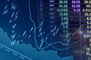金融イメージ　為替取引