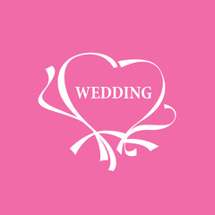vector logo wedding