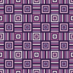 Seamless geometric pattern. Pattern of quadrilaterals. Textile rapport.