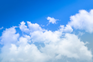 Naklejka na ściany i meble blue sky with Clouds