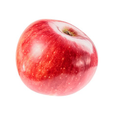 beautiful ripe juicy Apple on a white background