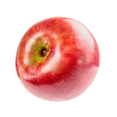 beautiful ripe juicy Apple on a white background