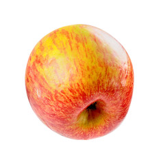 beautiful ripe juicy Apple on a white background