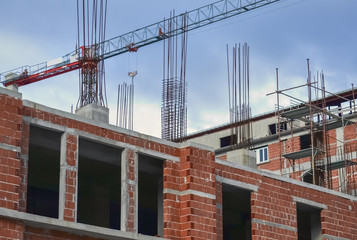 Fototapeta premium Detail of a construction site
