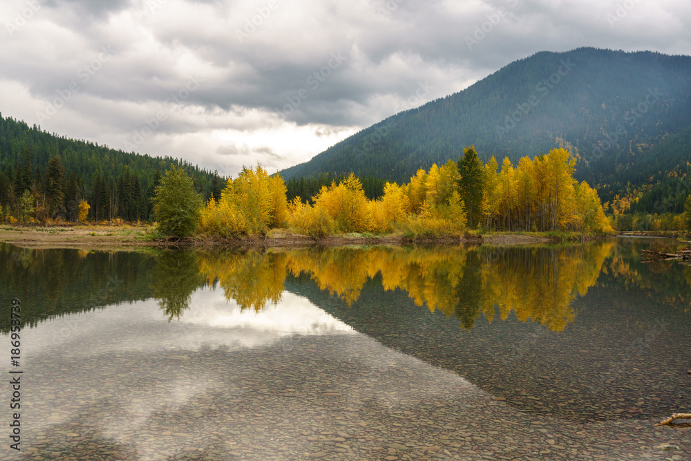 Canvas Prints Montana Fall