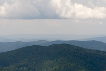 mountains in Poland - Bieszczady

