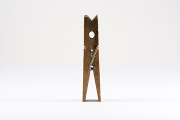 Clothespin (white background)
