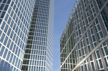 Germany, Munich, facades of Highlight Towers