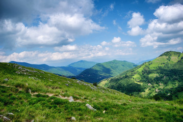Hills of Apuan alps