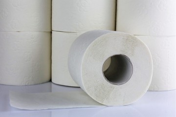 An concept Image of toilet paper