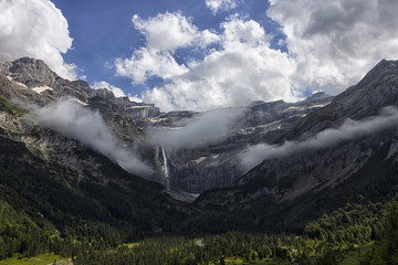 Naklejka premium landscape in french pyrenees