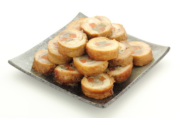 鶏肉　おせち　八幡巻き