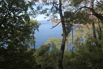 Kabak Valley Beach, Fethiye, Turkey.