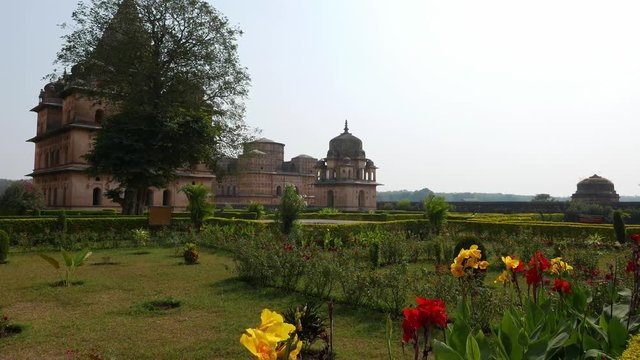 Cenotaphs at Orchha, Madhya Pradesh, famous travel destination in India