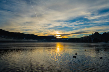Winterabend am Titisee
