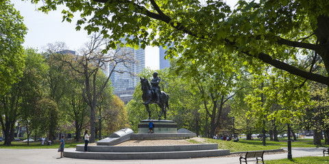King Edward VII statue in Queen's Park, Toronto, Ontario, Canada