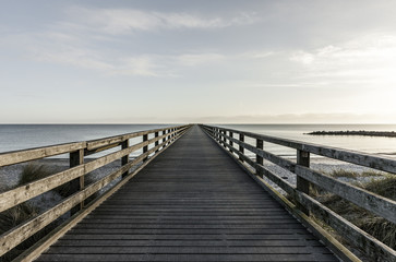 Obraz premium steg in der Ostsee