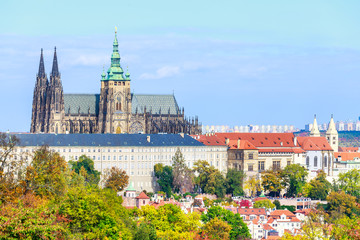A panorama of Prague, Czech Republic