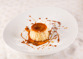 creme caramel - brulee
