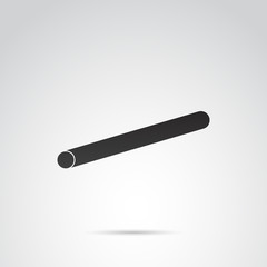 Pipe vector icon.