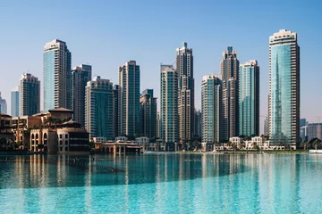 Foto auf Leinwand Dubai skyscrapers © Adrian Zarzuelo