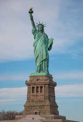 Fototapeta na wymiar NYC - Statue of Liberty