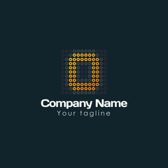 Obraz premium O LETTER LOGO TEMPLATE