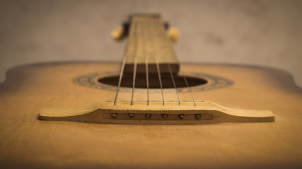 Fototapeta premium Guitar's Fretboard