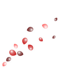 Background with Colorful balloons. Simple Feminine Pattern for Card, Invitation, Print. Trendy Decoration with Beautiful balloons. 