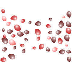 Background with Colorful balloons. Simple Feminine Pattern for Card, Invitation, Print. Trendy Decoration with Beautiful balloons. 