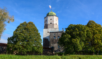 Tower of Saint Olav in Vyborg, Russia
