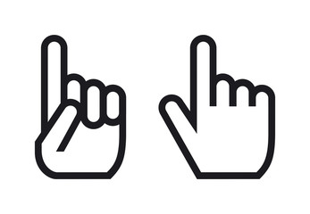 Fototapeta premium Hand symbol