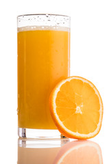 glass of orange juice