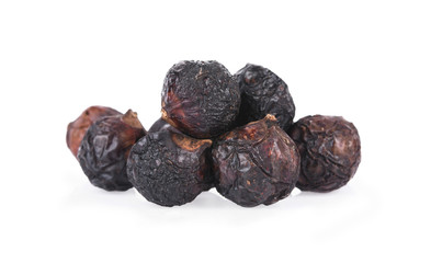 soapberry isolated on white background
